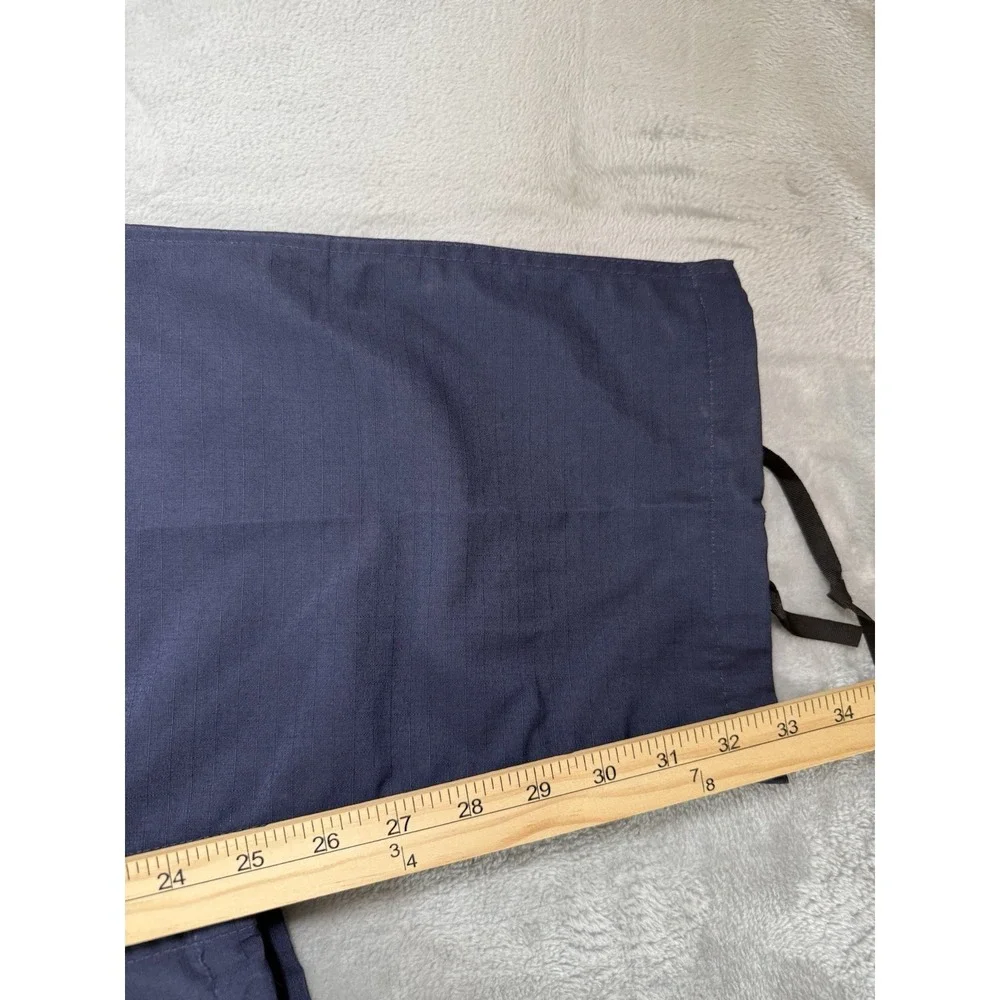 Propper Public Safety Pants Mens XL‎ Long Blue Ripstop Combat Cargo Button Fly
